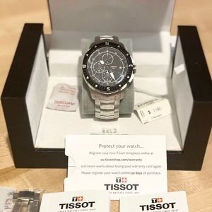 Tissot T-Navigator Automatic Chronograph SS Mens